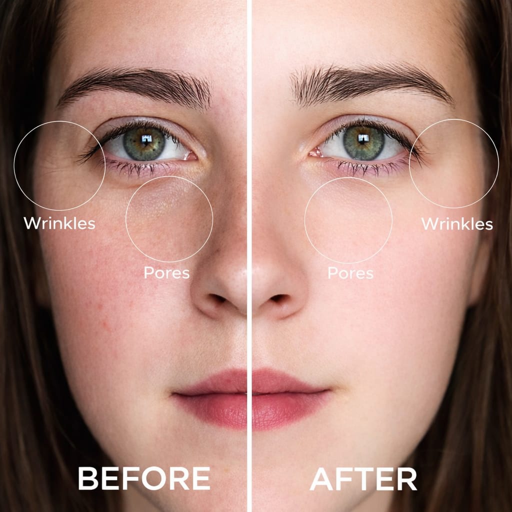 Glow Cart 2 in 1 Upgraded Ice Roller for Face & Body Massager