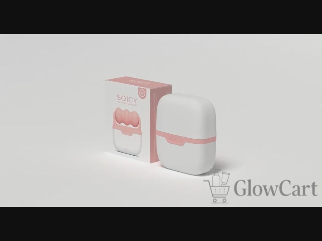 Glow Cart 2 in 1 Upgraded Ice Roller for Face & Body Massager